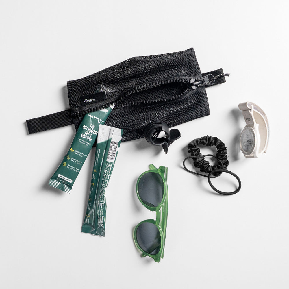 Matador Mesh Organizer Bag Set – detail závesného očka a šitia